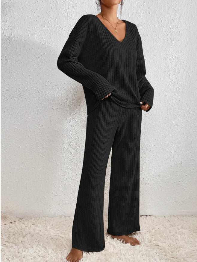 Front view, model wearing a black women&