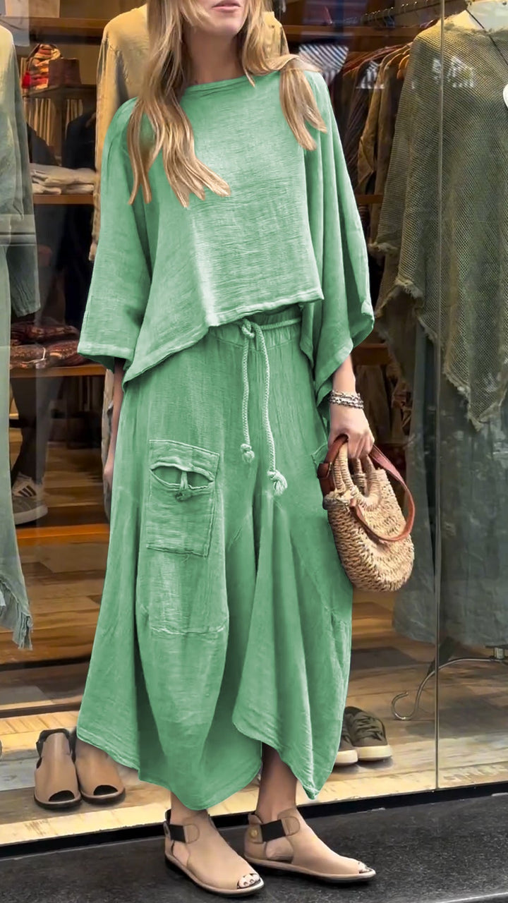 Front view of a model wearing the Eliza women&