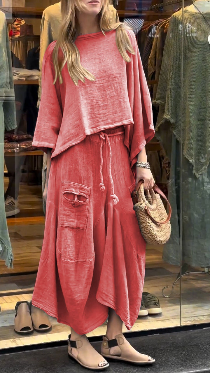 Front view of a model wearing the Eliza women&