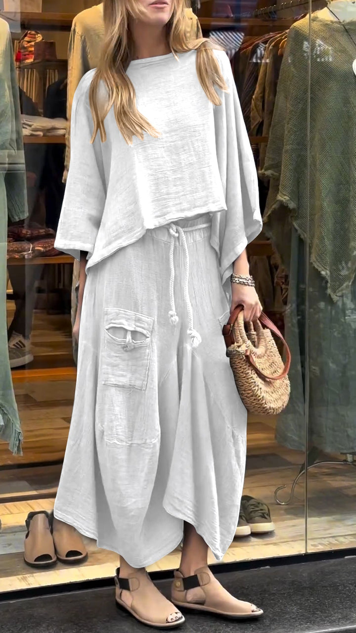 Front view of a model wearing the Eliza women&