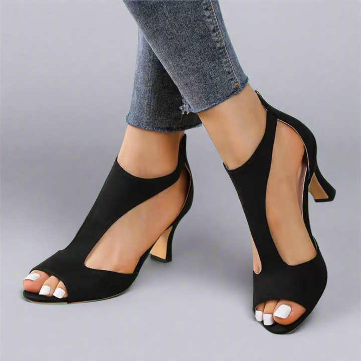 Side view of women&