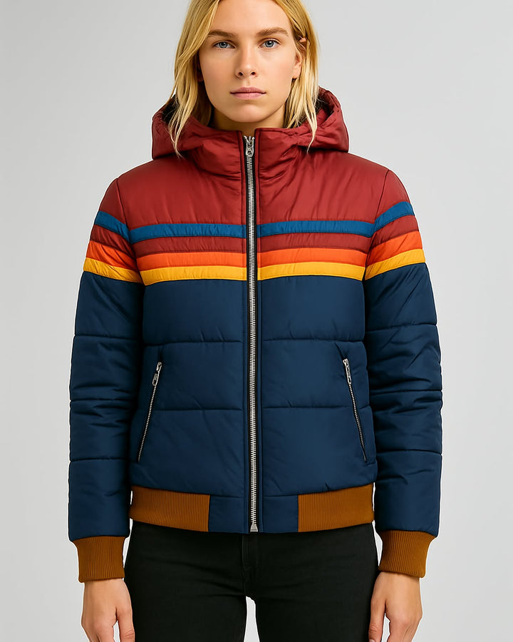 Front view of a model wearing a women&
