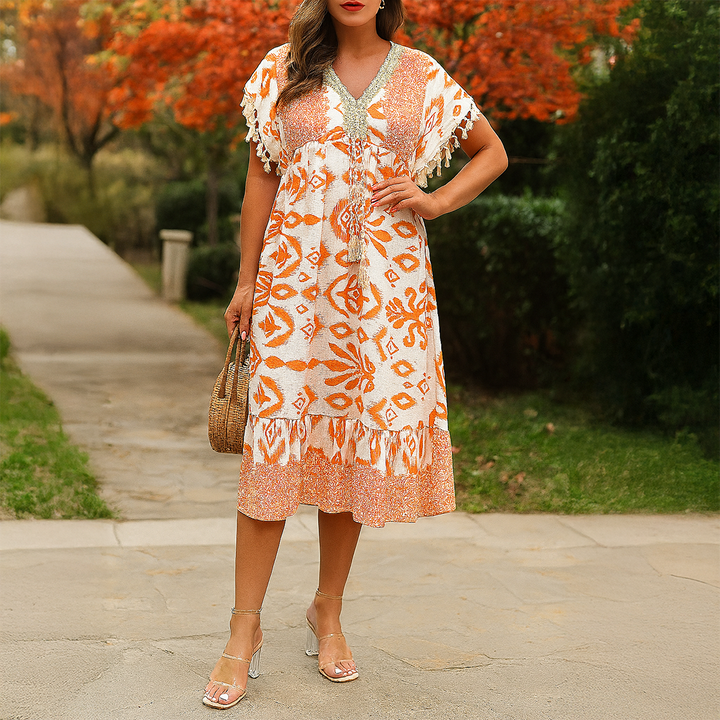 Front view of a model wearing the Women&