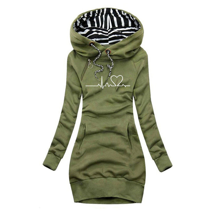 Front view of a khaki women&