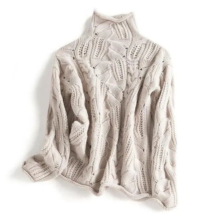 Back view of a light beige women&