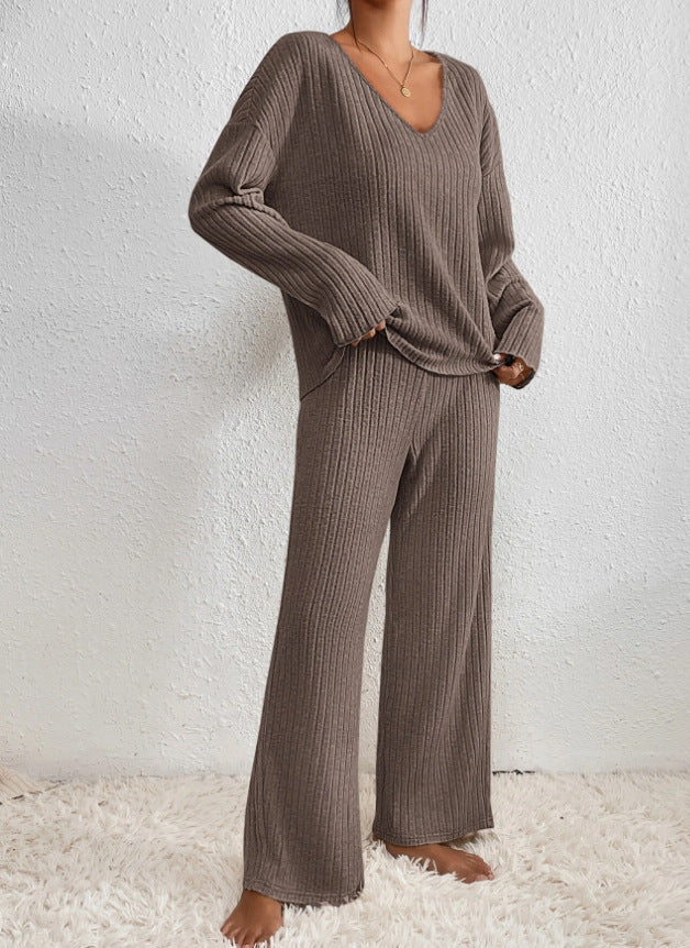 Front view, model wearing a brown women&