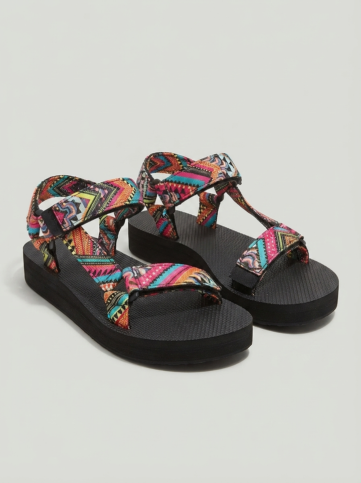 Hemp Rope Sandals Australia: Flat Beach Style - front view