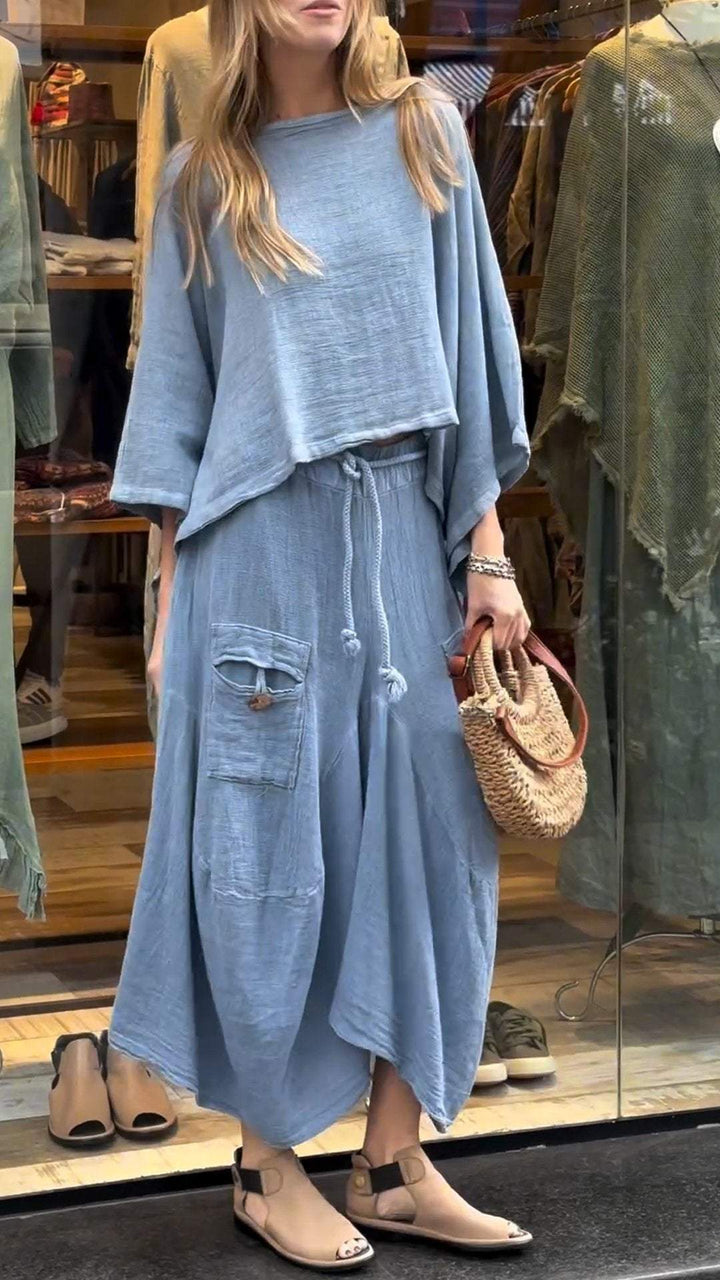 Front view of a model wearing the Eliza women&