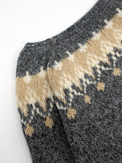 Sofia | Ethnic Pattern Knit Sweater