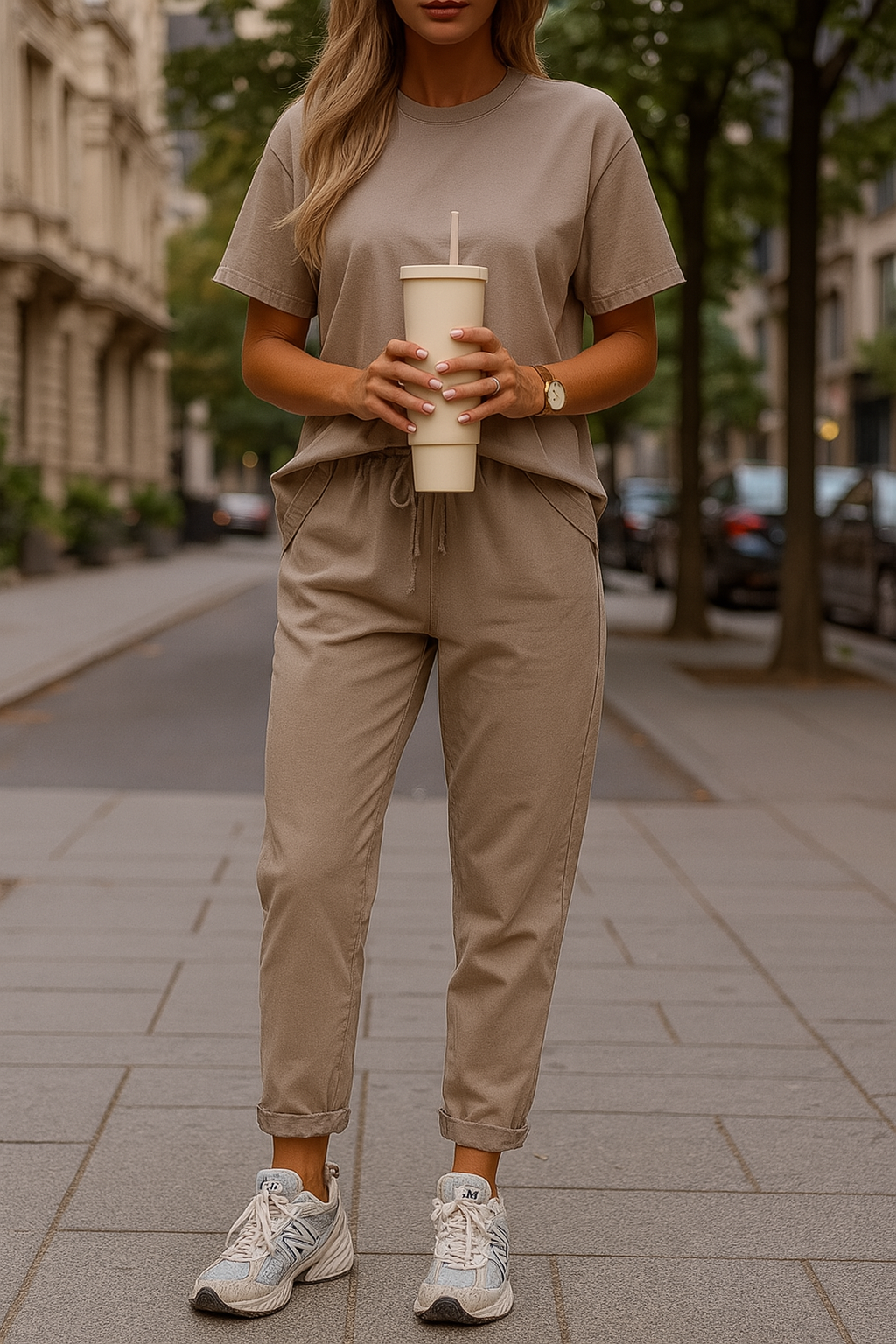 Celinda™ | Short-Sleeved Top and Shorts 2-piece Set