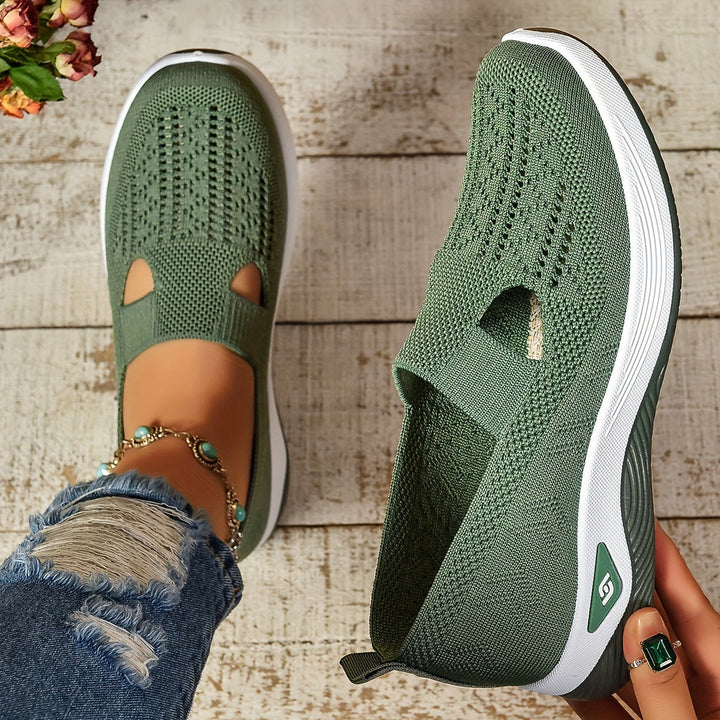 Close up view, a green women&