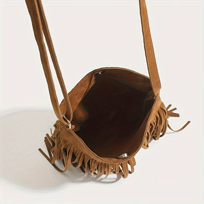 Faye | Boho Chic Fringe Shoulder Bag