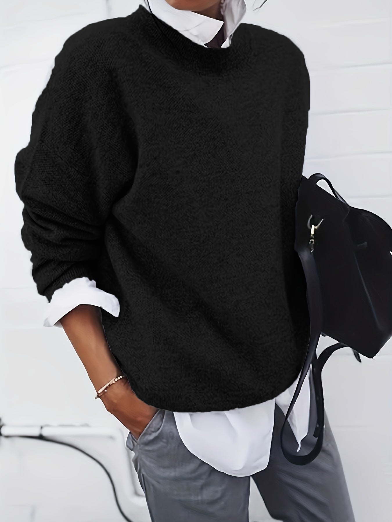 Xavier | Cozy Plus-Size Knit Sweater