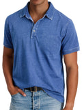 Men's Collared Polo Shirt – 100% Cotton Casual
