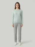 100% Cashmere Crew Neck Pullover Sweater