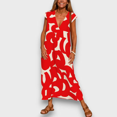 Phoebe™ | Airy V-Neck Dress