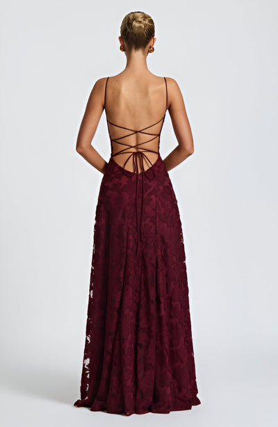 Wendy™ | Lace Corset Maxi Dress