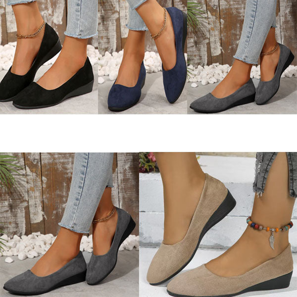 Sophia Lane™ | Orthopedic Wedge Slip-Ons