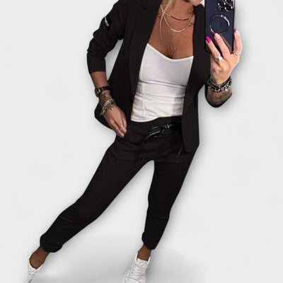 Malou™ | Coordinated set of top, jacket and trousers