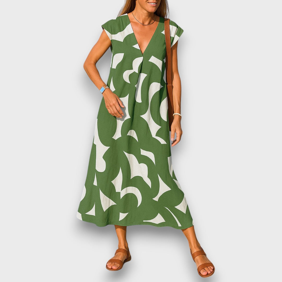 Phoebe™ | Airy V-Neck Dress