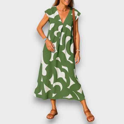 Phoebe™ | Airy V-Neck Dress