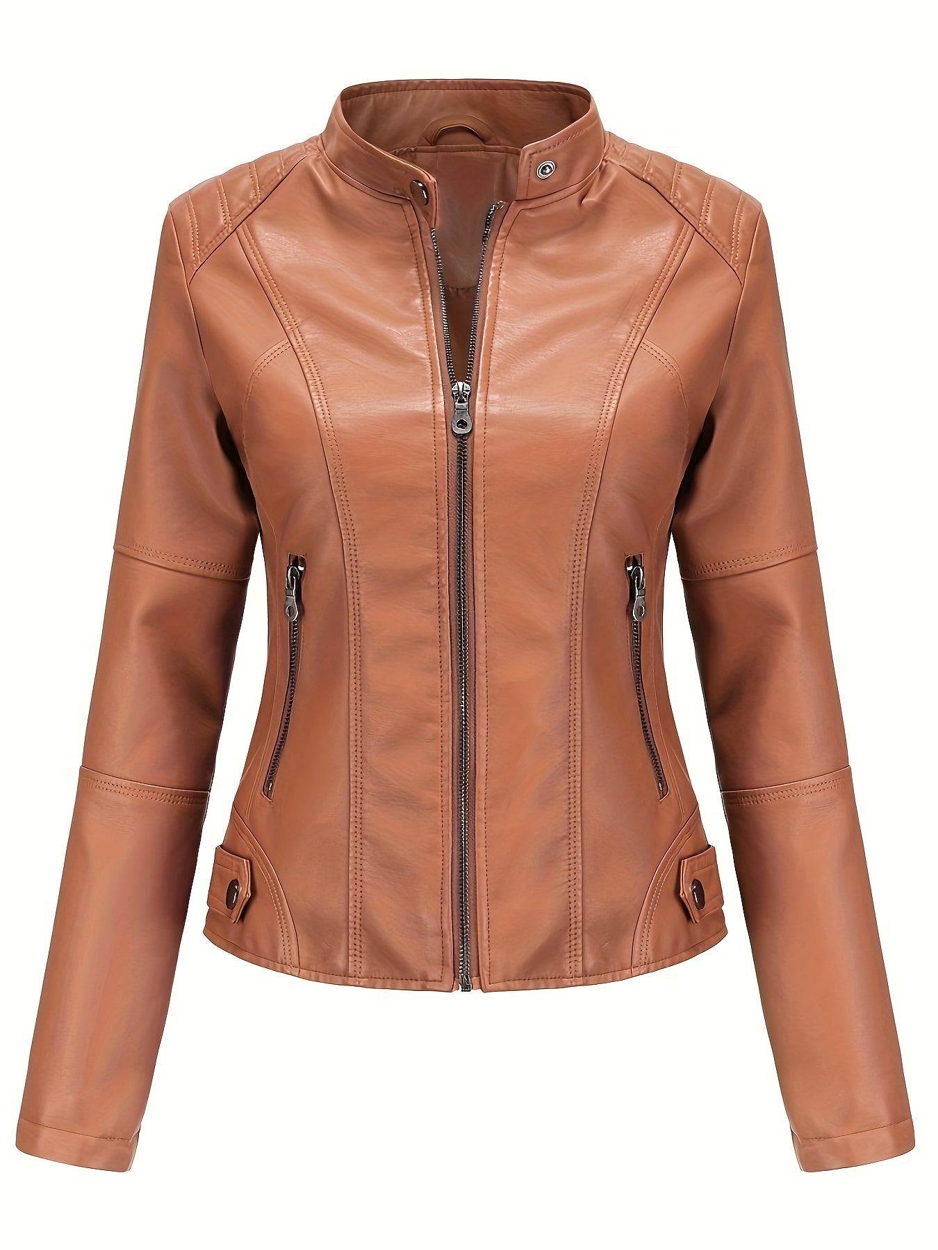 Kendra | Slim Fit Biker Jacket