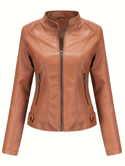 Kendra | Slim Fit Biker Jacket