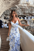 Women's Embroidered Maxi Dress – Floral Street Style