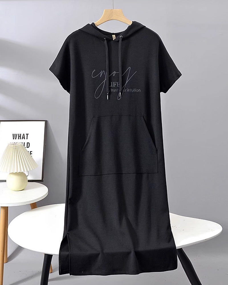 Solis™ | Women's Casual Long Hoodie Dress with Pockets