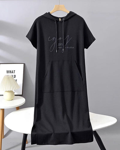 Solis™ | Women's Casual Long Hoodie Dress with Pockets
