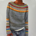 Women's Sheep Knit Sweater – Soft Fuzzy Winter Jumper