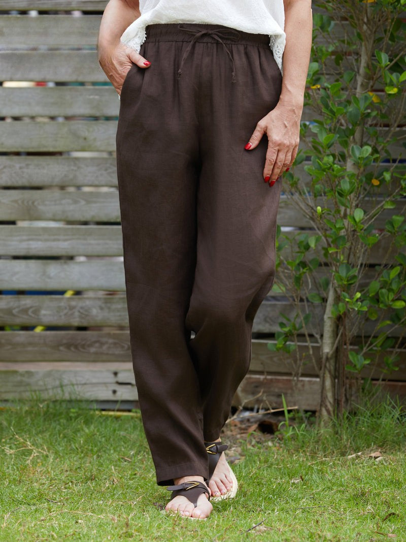 Ruby ™ | Women's 100% Linen Casual Pants