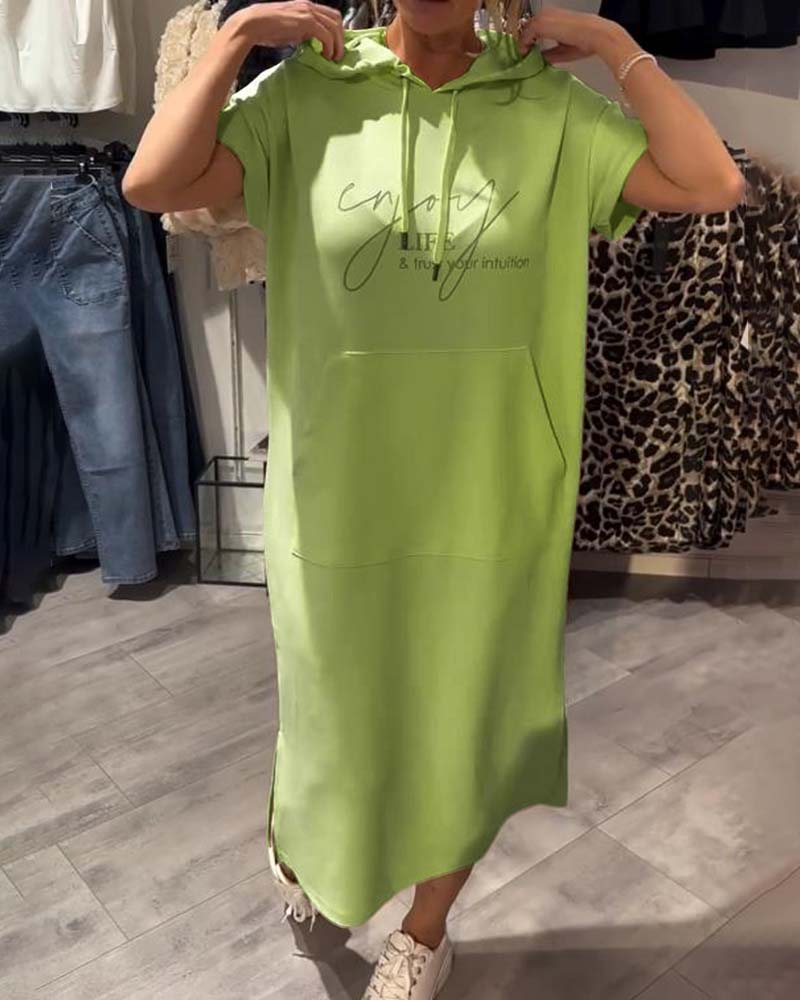 Solis™ | Women's Casual Long Hoodie Dress with Pockets