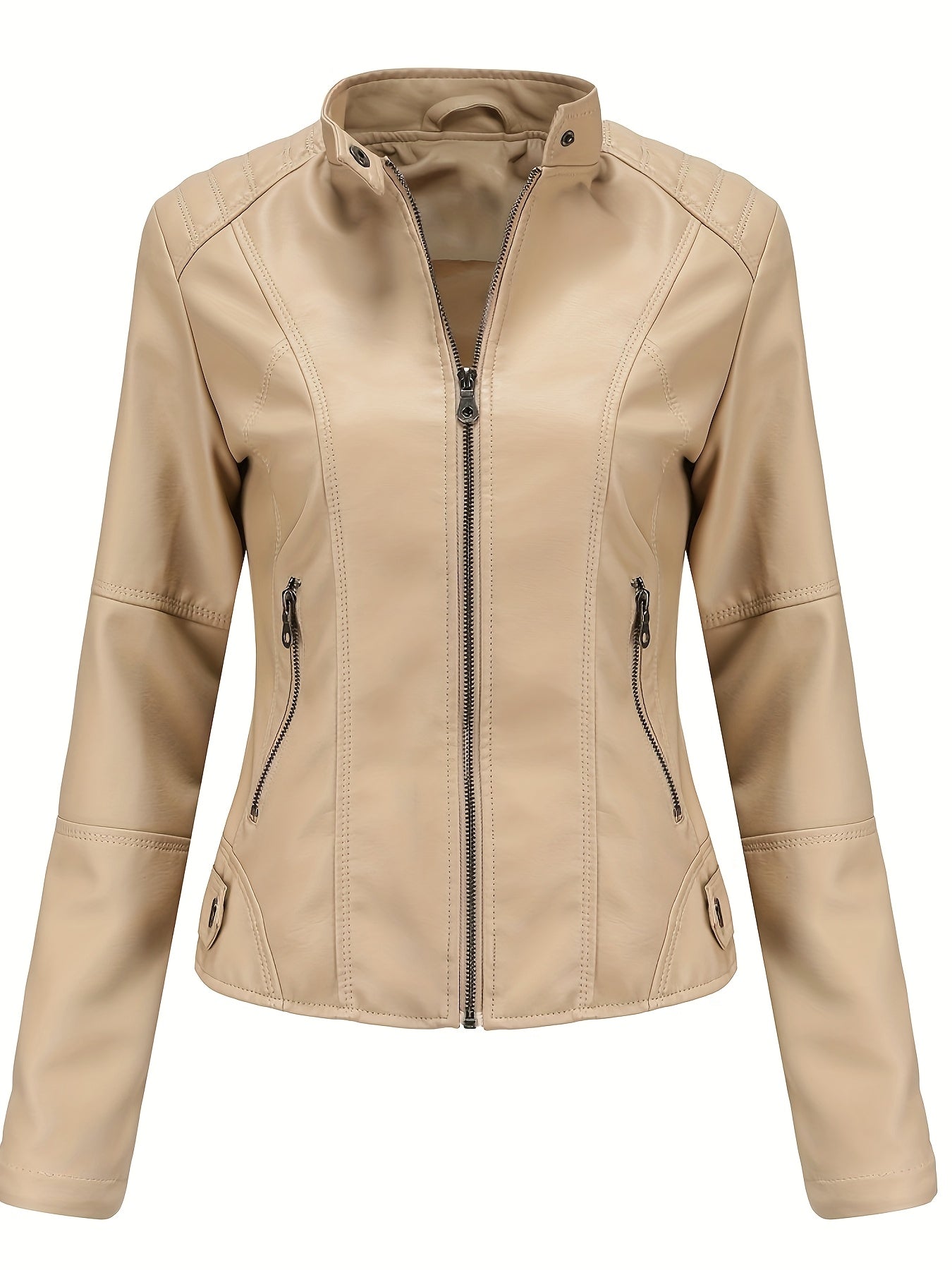 Kendra | Slim Fit Biker Jacket