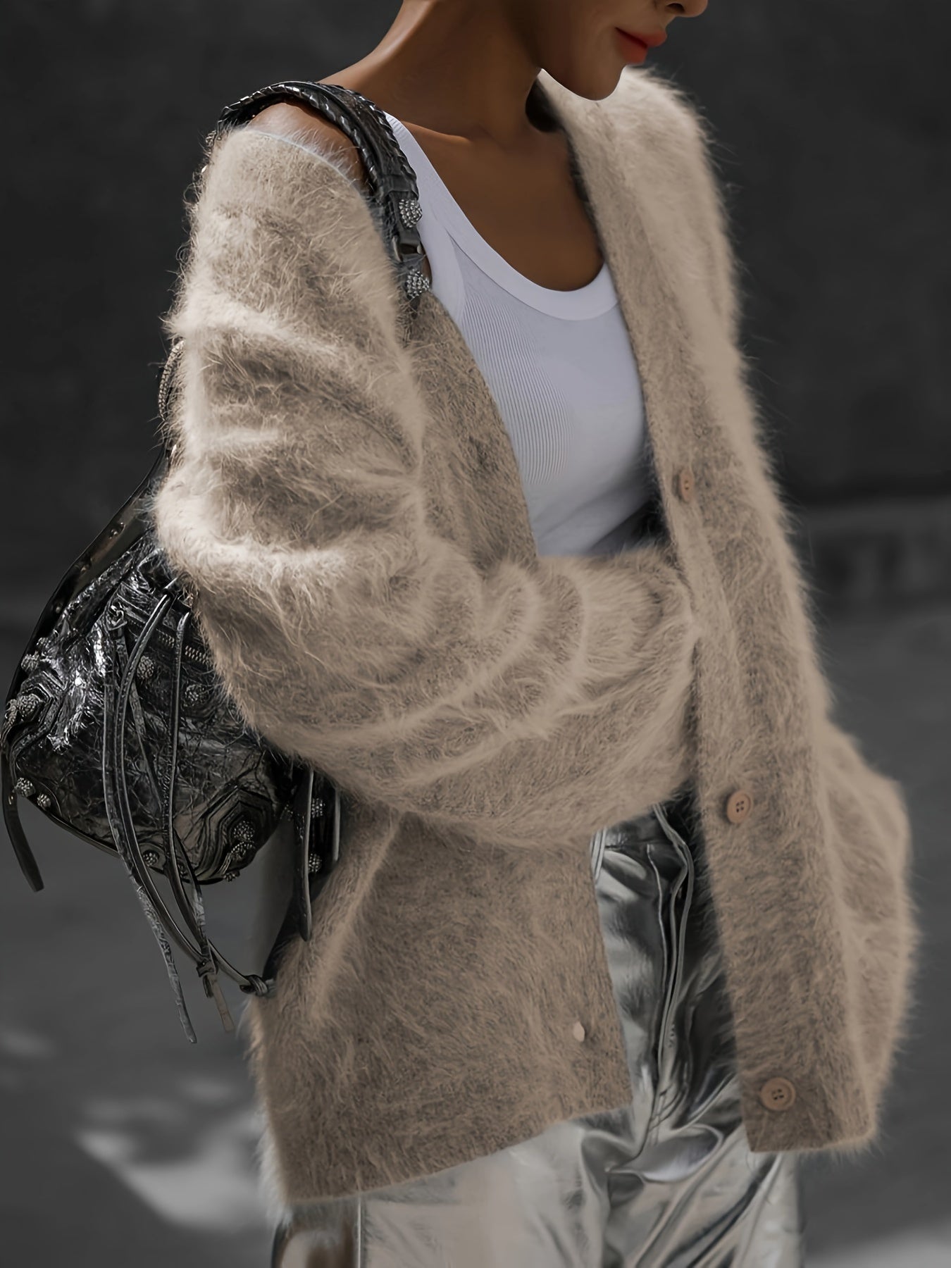 Sienna | Elegant Knit V-Neck Cardigan