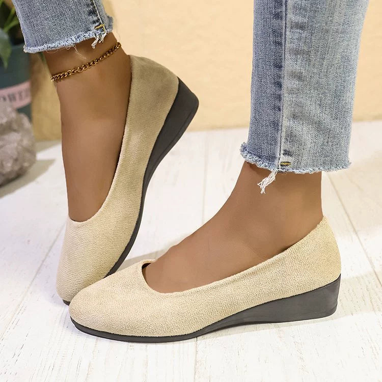 Sophia Lane™ | Orthopedic Wedge Slip-Ons
