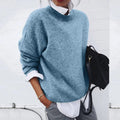 Women's Oversized Knit Sweater – Winter Jumper