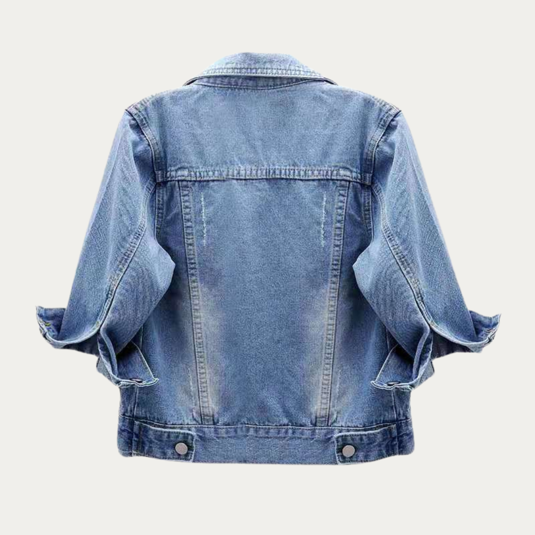 Blair™ | Colorful Denim Jacket