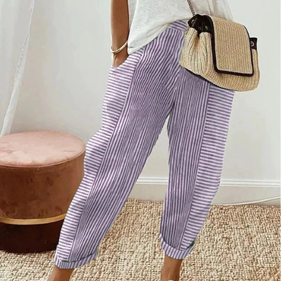 Alexis™ | Loose Cropped Pants with Pockets
