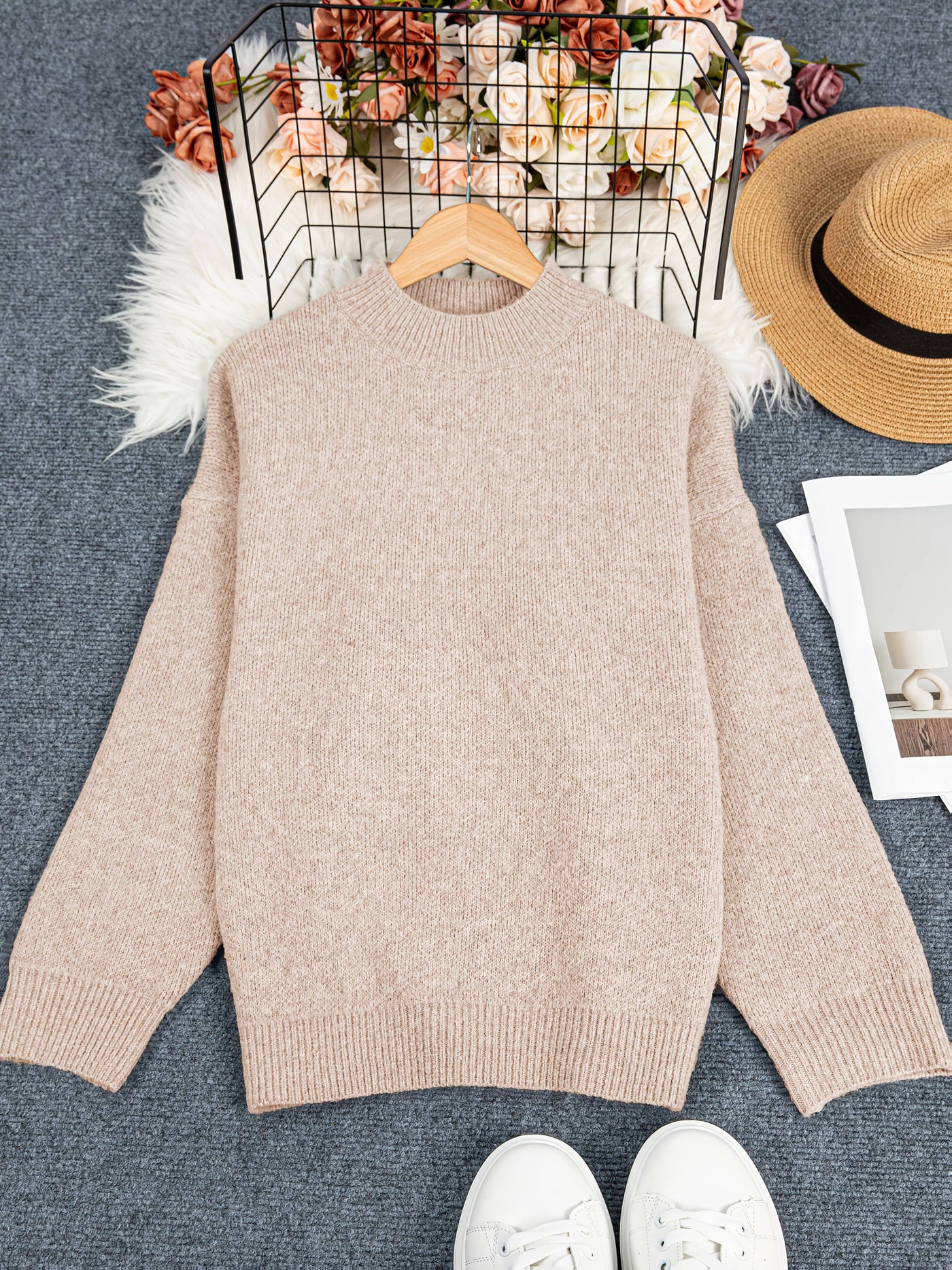 Xavier | Cozy Plus-Size Knit Sweater