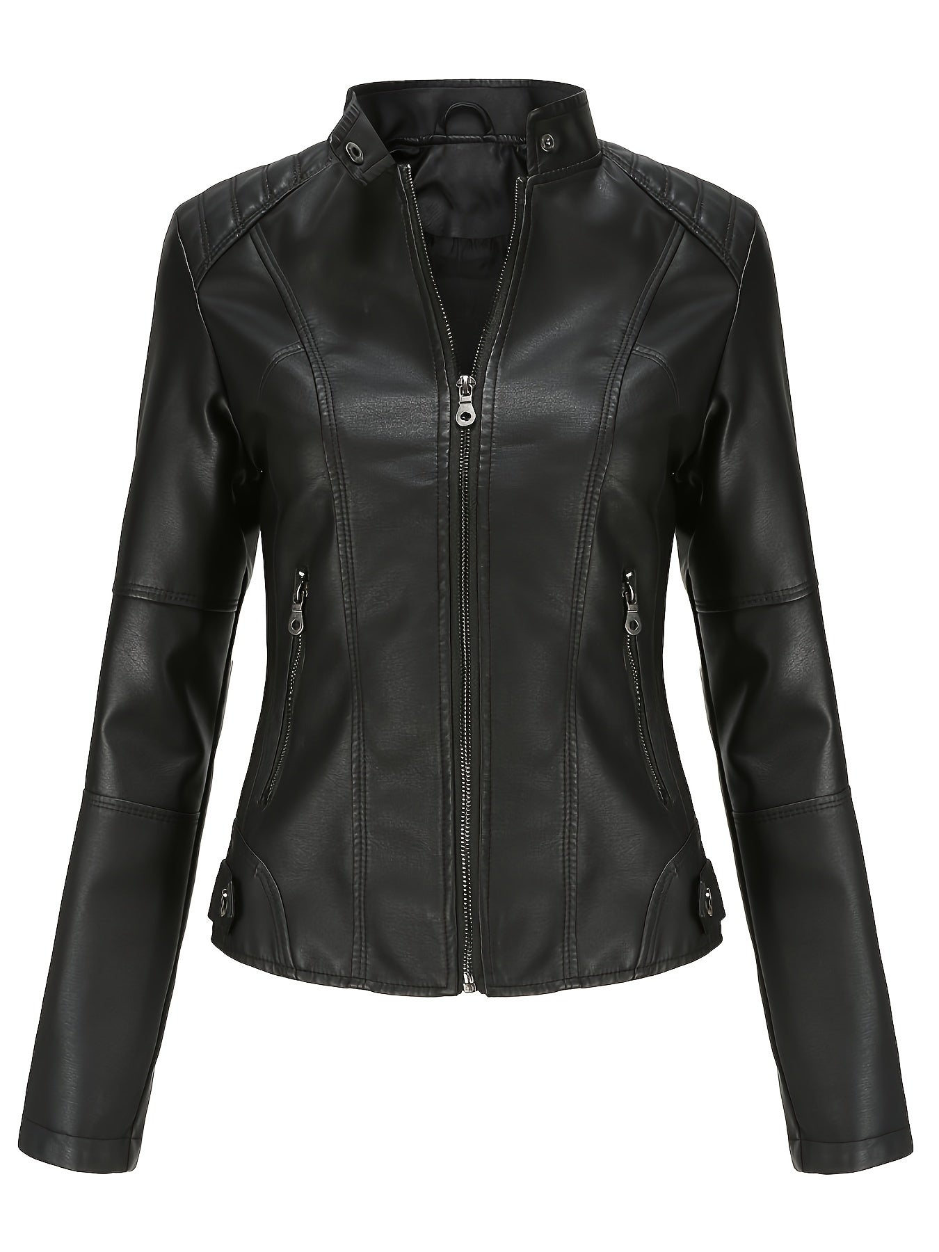 Kendra | Slim Fit Biker Jacket