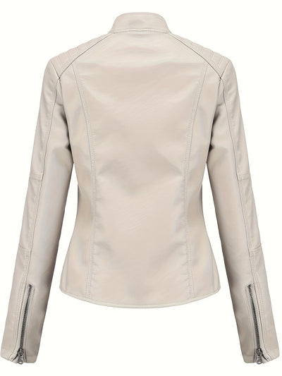 Kendra | Slim Fit Biker Jacket