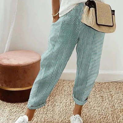 Alexis™ | Loose Cropped Pants with Pockets