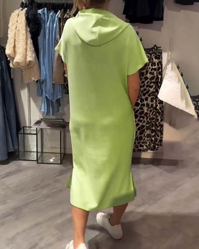 Solis™ | Women's Casual Long Hoodie Dress with Pockets