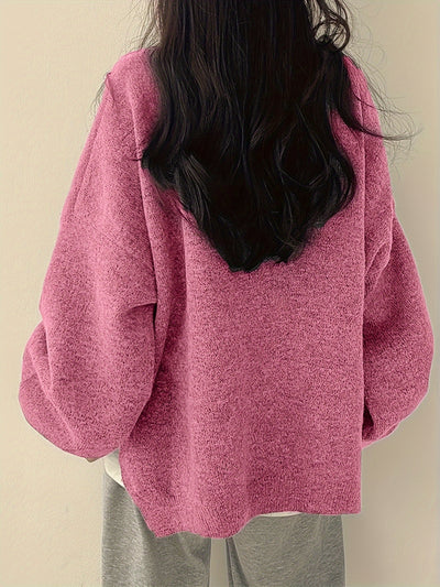 Savannah | Relaxed Fit Drop Shoulder Sweater