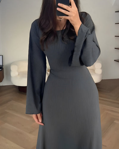 Bella | Elegant Knit Maxi Dress