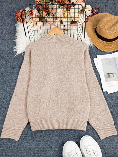 Xavier | Cozy Plus-Size Knit Sweater