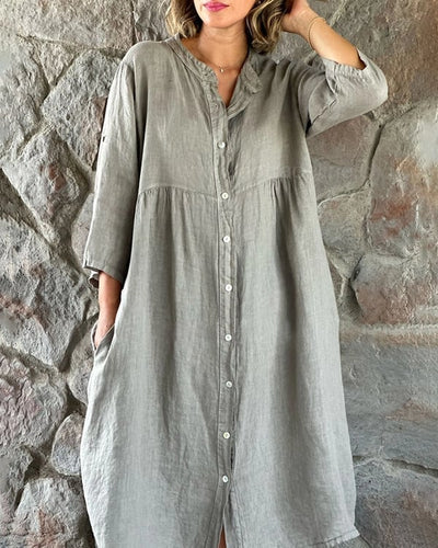 Katey™ | Loose Shirt Dress