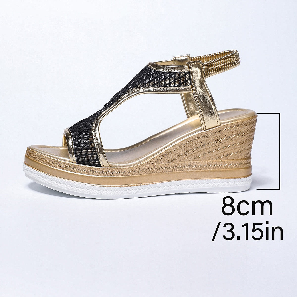 Amelia™ | Elegant Orthopedic Slip-On Wedge Sandals