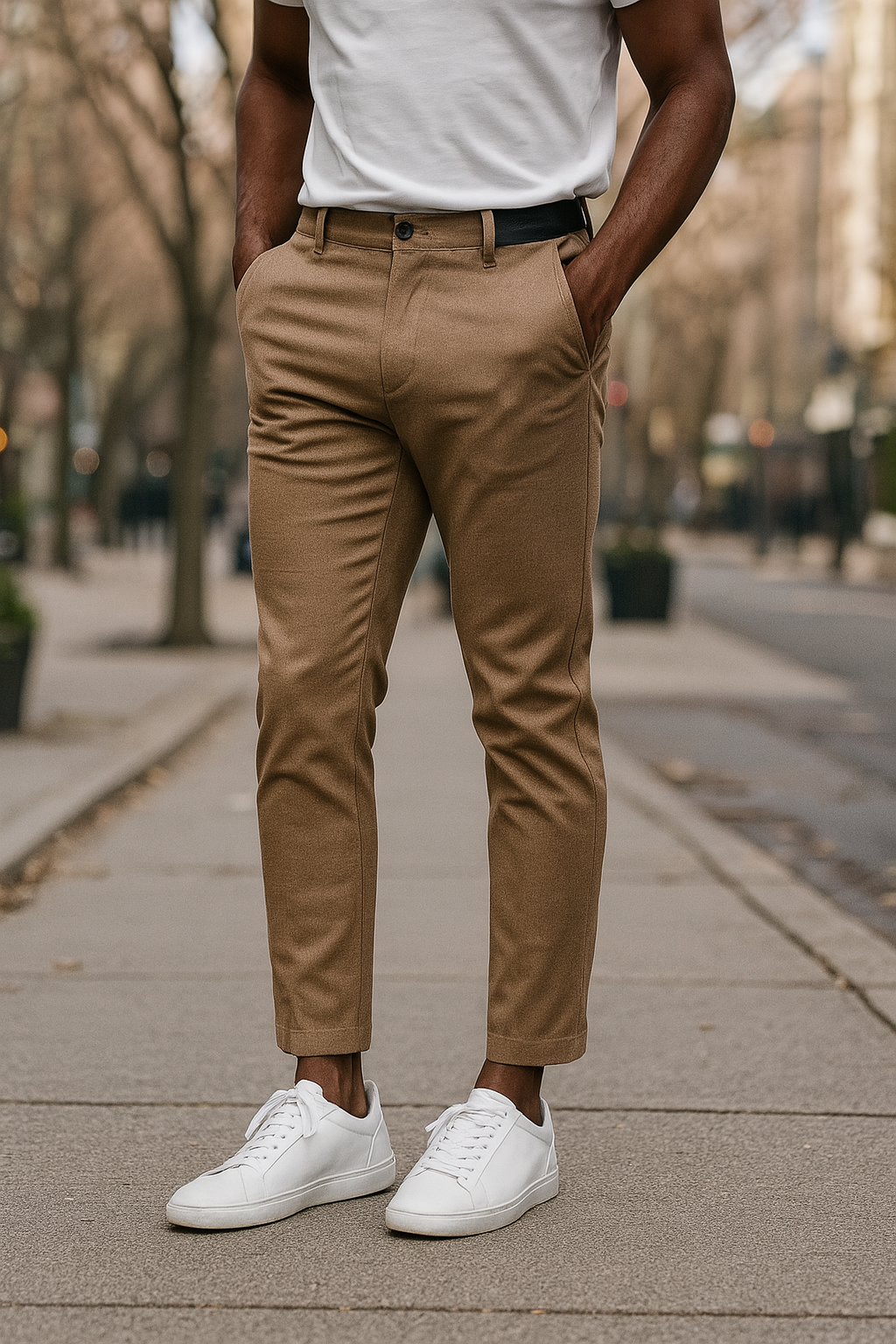 Ethan™ | High Waist Breathable Stretch Trousers